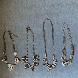 EUC gorgeous statement necklace LOT